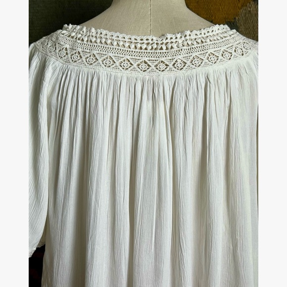 Anthropologie Gauzy Swing Top XS - Picture 7 of 16